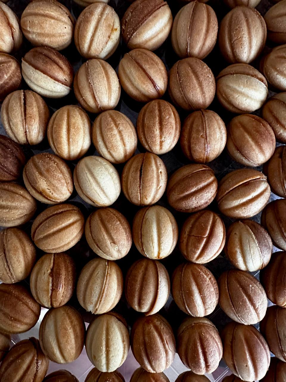 walnut cookies · boiled condensed milk