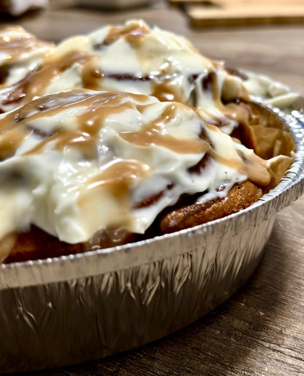 cinnabon · cream · salted caramel